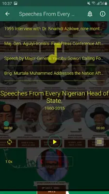 History of Nigeria and Leaders android App screenshot 1